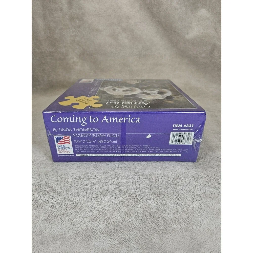 Panda Puzzle 300 Large Oversized Pieces Great American Puzzle Factory New Sealed